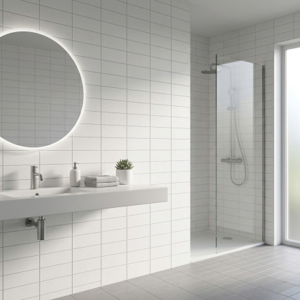 Плитка  LISSO 10*30  BIANCO  BRILLO