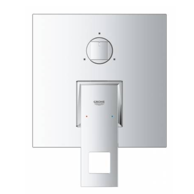 24094000 Внешняя часть смесителя для ванны GROHE Eurocube на 3 выхода, хром