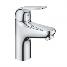 24256001 *Смеситель для раковины GROHE EuroEco c нажимным донным клапаном, S-size, хром