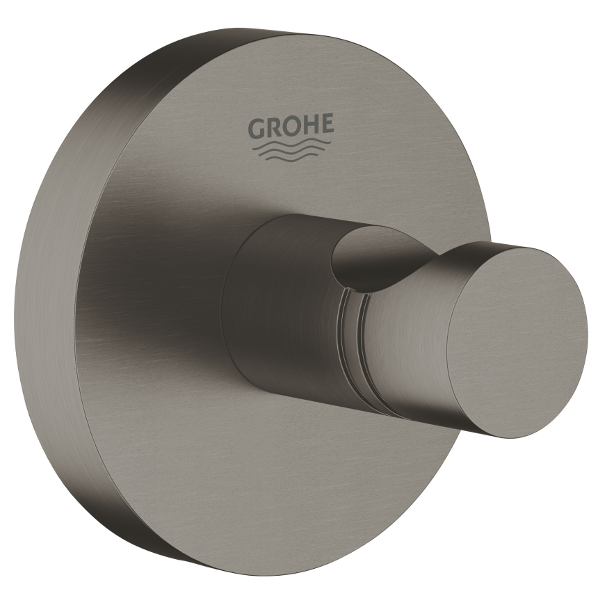 40364AL1 *Крючок для халата GROHE Essentials, тёмный графит матовый