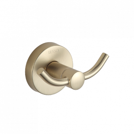 Крючок двойной Minotti Matt Gold Classic