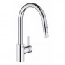 31481001 *Смеситель для мойки GROHE Eurosmart Cosmopolitan, высокий излив, хром