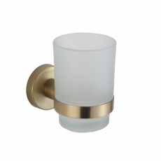 Стакан с держателем Minotti MattGold Classic