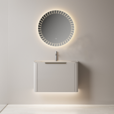 Тумба для ванной комнаты в комплекте с раковиной Minotti Base 80см