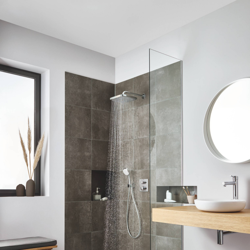 26682000 Верхний душ GROHE Tempesta 250 CUBE, 1 режим, хром