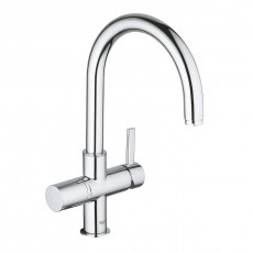 33251000 Смеситель для мойки GROHE Blue Pure с функцией фильтрации, хром