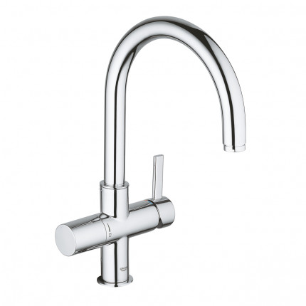 33251000 Смеситель для мойки GROHE Blue Pure с функцией фильтрации, хром