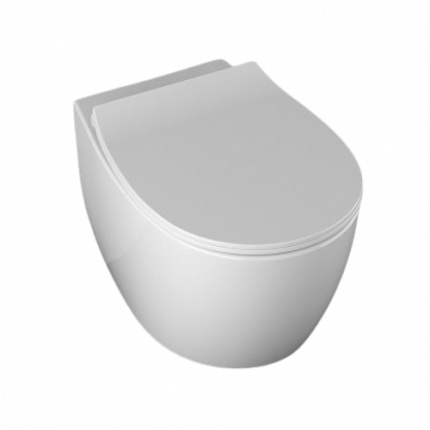 10AR02010SV Унитаз подвесной Isvea Sentimenti без крышки White