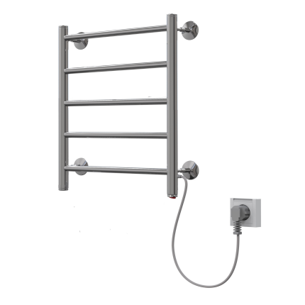 Полотенцесушитель электрический Орион Лесенка 40-60, 50 вт (К-кнопка, Дуга, Справа)