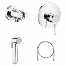 124434 *Набор с гигиеническим душем GROHE BauClassic, хром