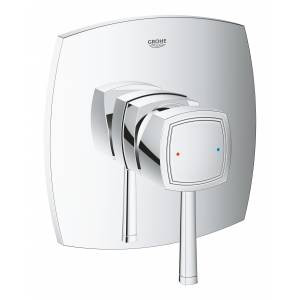 24067000 GROHE Grandera Смеситель однорычажный для душа, квадратная розетка, хром
