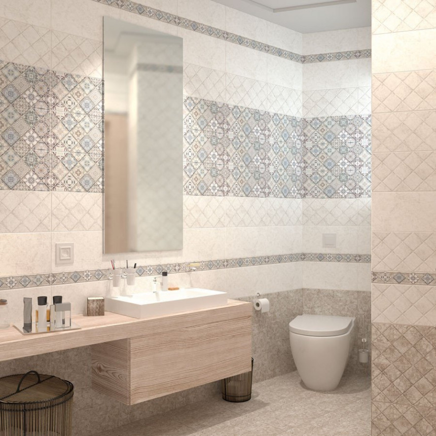 TWU09TVS414 плитка облицовочная рельефная Trevis 249*500*8,5