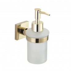 Диспенсер для жидкого мыла LUSSO Gold Cube