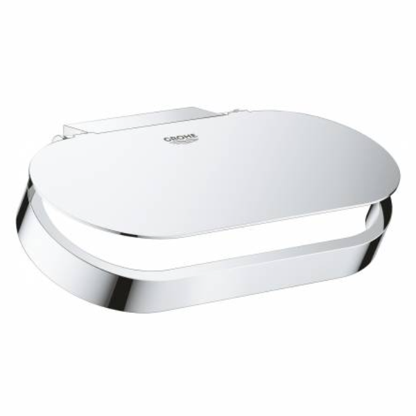 41069000 Держатель для туалетной бумаги GROHE Selection, с крышкой, хром