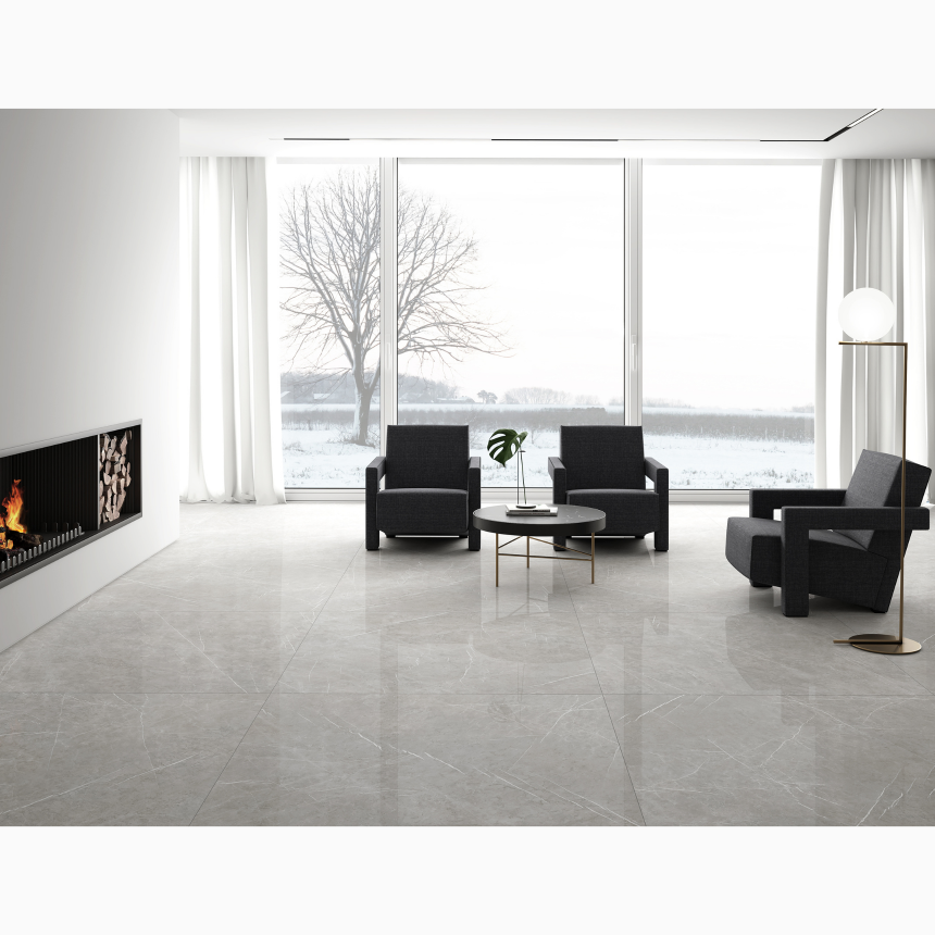 ARAN LIGHT GREY 600*1200 керамогранит матовый