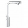 31615000 GROHE Essence SmartControl  Смеситель для кухни с выдвижным L-образным изливом, хром