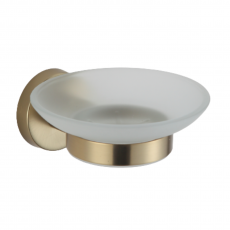 Мыльница стеклянная Minotti MattGold Classic