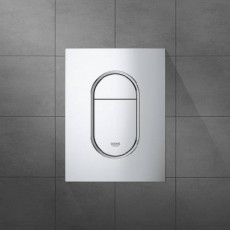 37624000 Панель смыва GROHE Arena Cosmopolitan для унитаза, размер S, хром