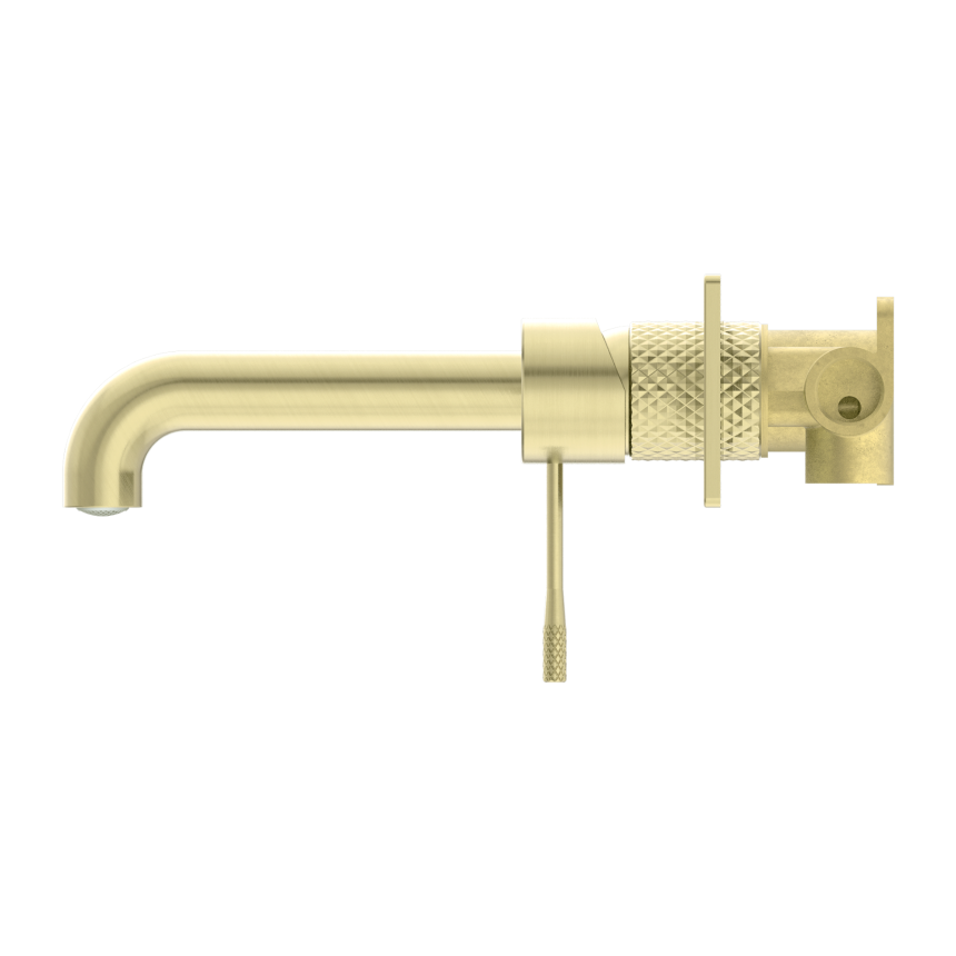 Смеситель скрытого монтажа для раковины на два отверстия Minotti Style mattgold