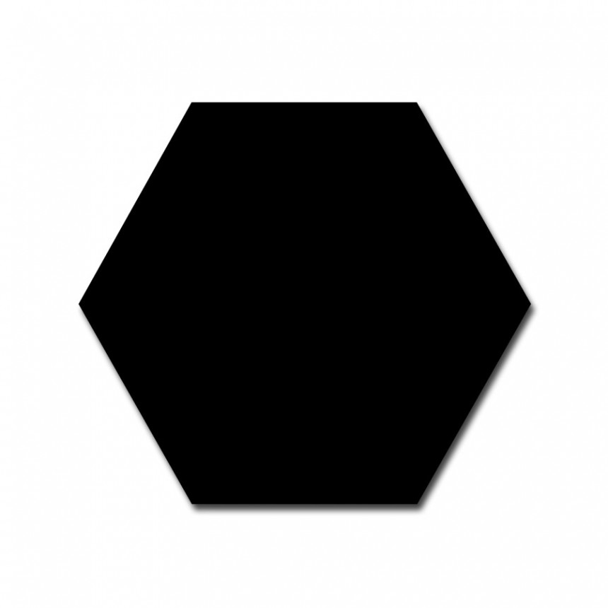 SOLID BLACK 25,8x29 керамогранит матовый