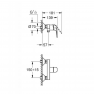 32740001 *Смеситель для душа GROHE EuroEco, хром