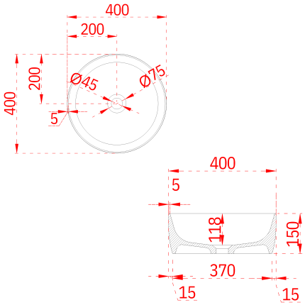 Раковина Minotti Arte Blue