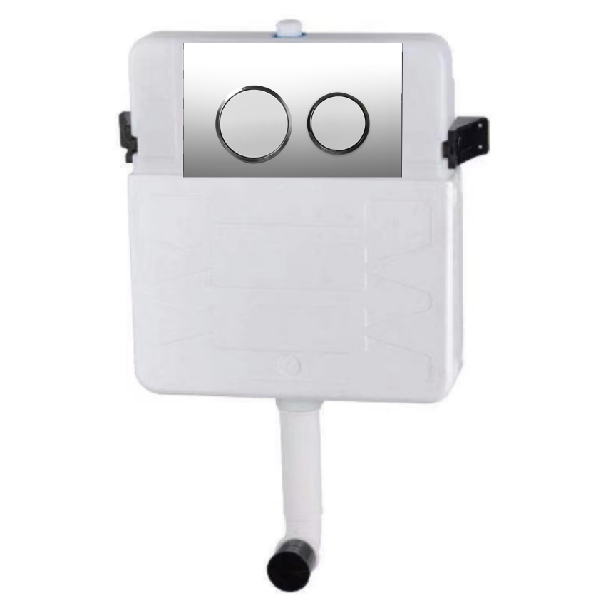 Смывной бачок Minotti c клавишей смыва для приставного унитаза