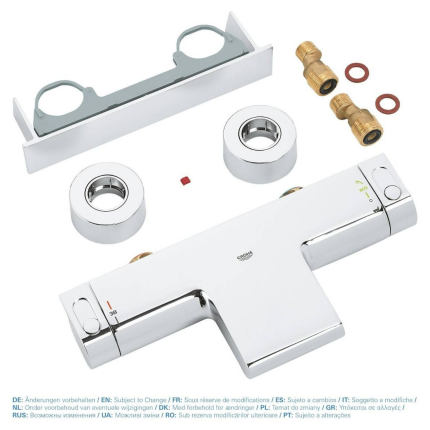 34464001 *Термостатический смеситель для ванны GROHE Grohtherm 2000 с полочкой, хром