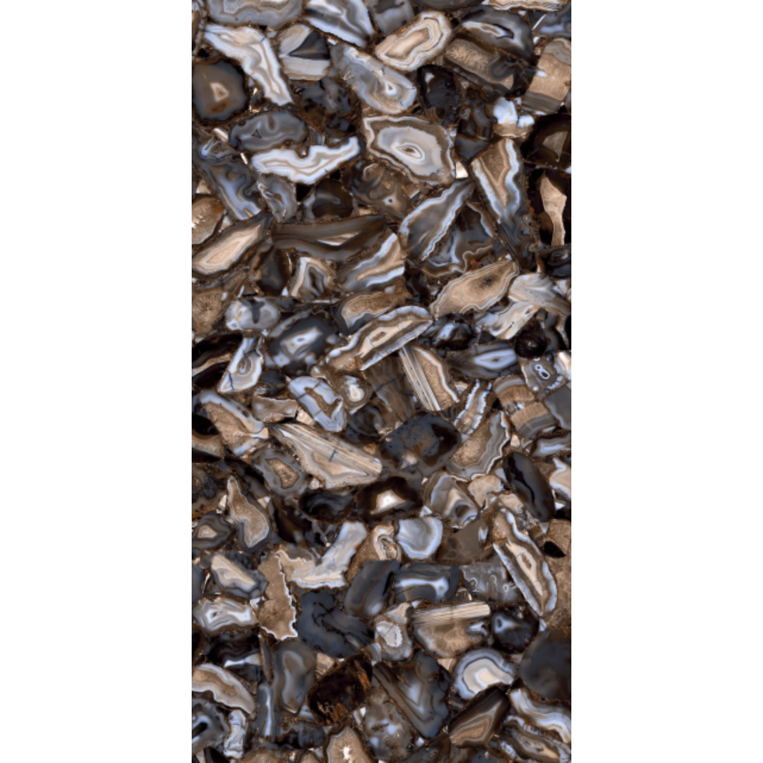 AGATE BROWN HIGH GLOSSY 600*1200 керамогранит полированный