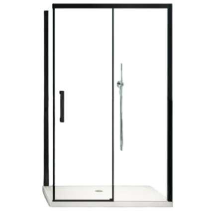 Душевое ограждение Minotti Classic 1200*900 Black