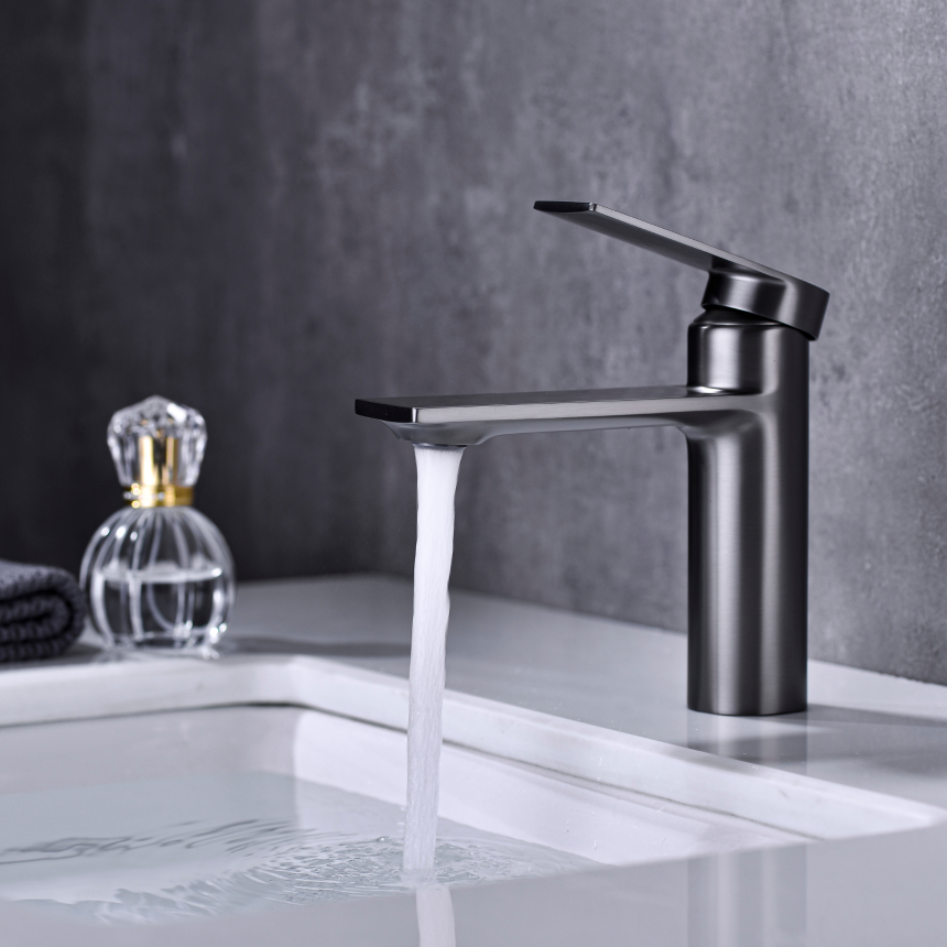 Смеситель для раковины LUSSO Urban Black