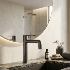 Смеситель для раковины M-size Minotti Capri gun metal