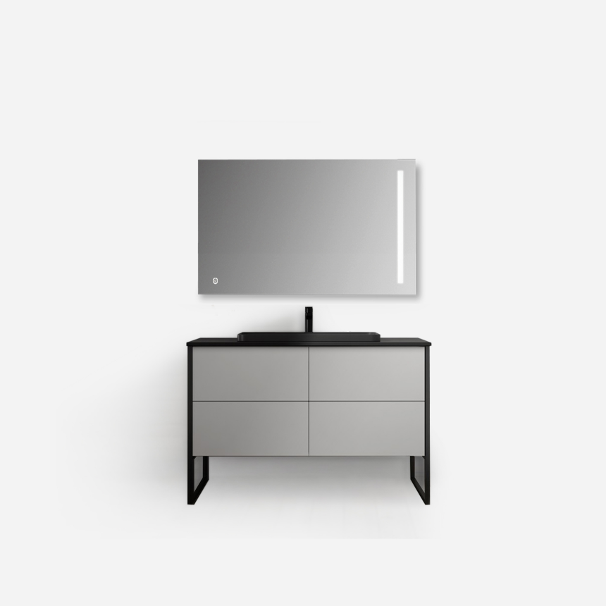 Тумба для ванной комнаты в комплекте с раковиной Minotti Aroma 120см