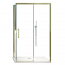 Душевое ограждение Minotti Classic 1200*900 Gold