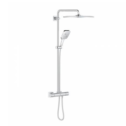 26649000 Душевая система GROHE Rainshower SmartActive 310 Mono Cube, с термостатом, хром