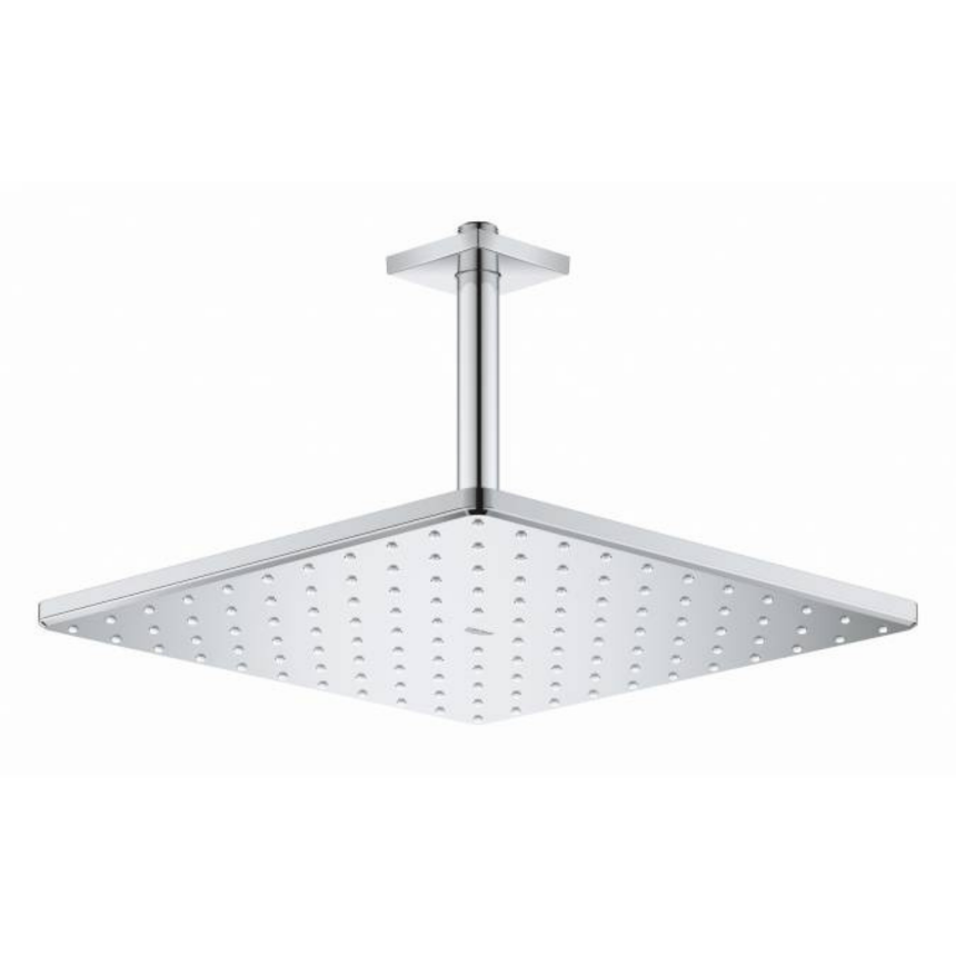 26566000 Верхний душ  с потолочным душевым кронштейном 142мм,GROHE Mono 310 Cube, 1 режим струи,хром