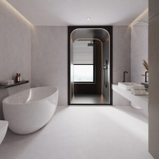 MICRO CEMENT CREAM-WHITE 1000*3000*6 MATT