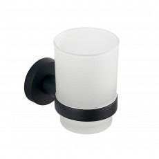 Стакан с держателем LUSSO black Classic