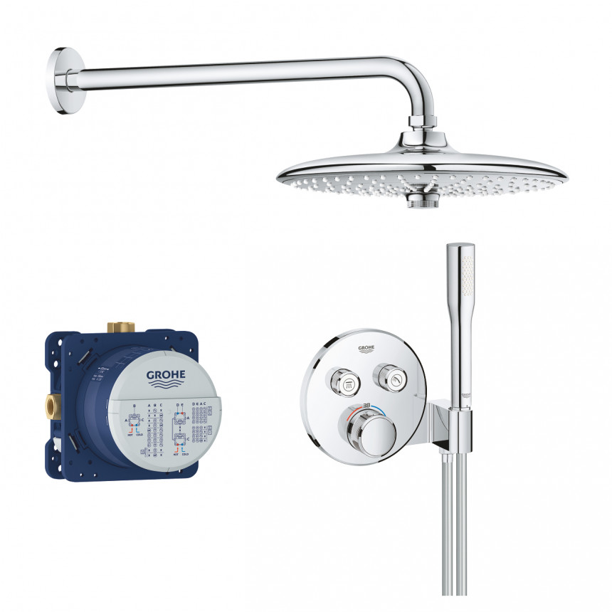 34744000 *Набор для комплектации душа GROHE Grohtherm SmartControl 260, хром