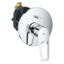 29081001 *Смеситель для ванны GROHE BauLoop скрытого монтажа, готовый комплект, хром