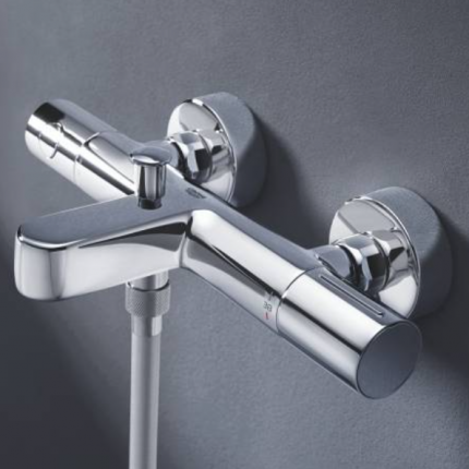 34766000 Термостат для ванны Grohtherm 800 Cosmopolitan, внешний монтаж, хром