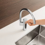 33202003 Смеситель для мойки GROHE Eurosmart 2021 однорычажный, хром
