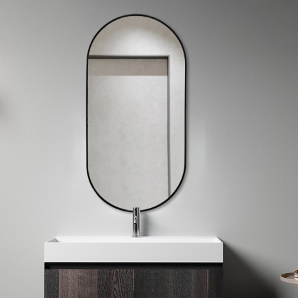 Зеркало Minotti Bella Black 600*1200