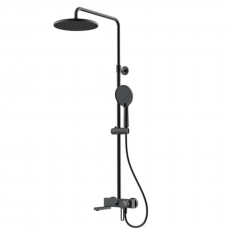 Душевая система c изливом для ванны Minotti Classic Black