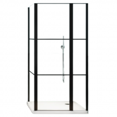 Душевое ограждение Minotti Line 1000*1000 Black