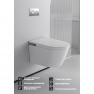 Подвесной Унитаз Minotti Luxury Smart Toilet  в комплекте с инсталляцией, клавишей смыва и пультом