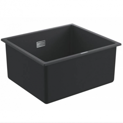 31653AP0 Мойка GROHE K700U с одной чашей, 457 x 406 мм, черный гранит