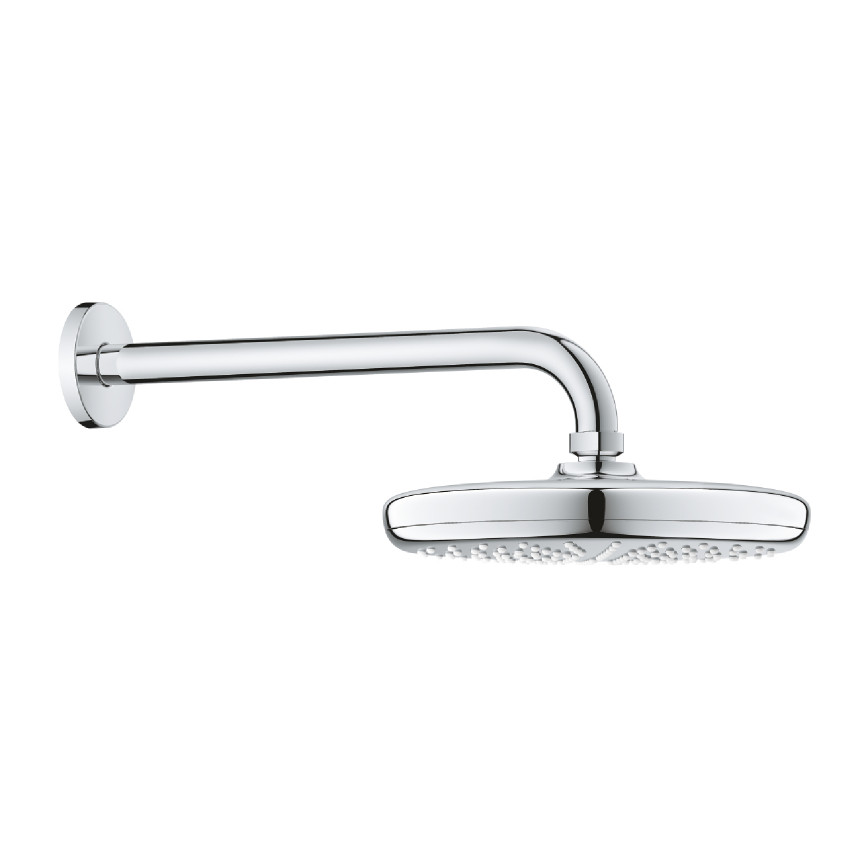 26412000 *Верхний душ GROHE Tempesta 210 с душевым кронштейном 286 мм, хром
