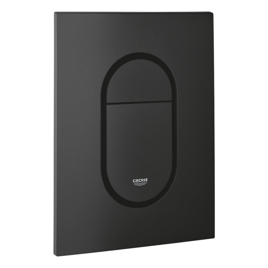 37624KF0 *Панель смыва GROHE Arena Cosmopolitan для унитаза, размер S, фантомный чёрный