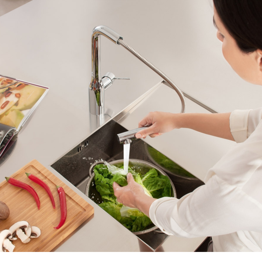 30270000 *Смеситель для мойки GROHE Essence+, хром